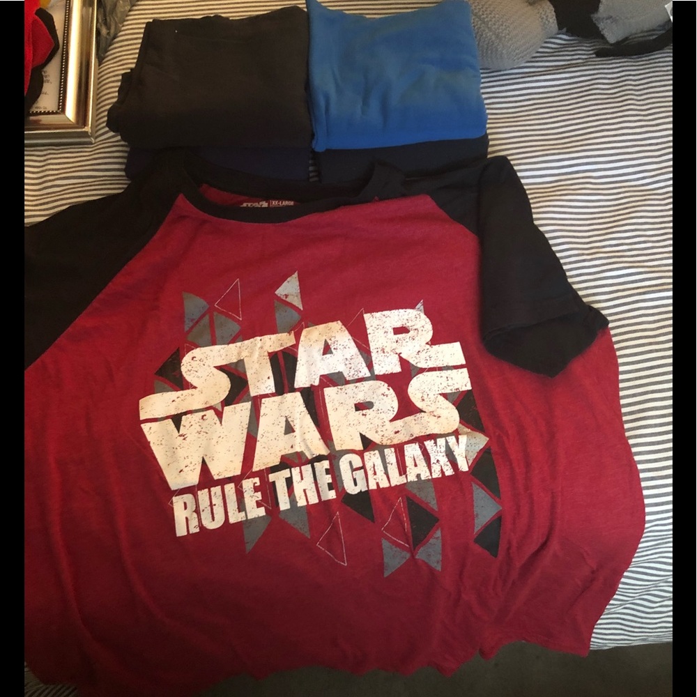 5 XXL Men’s T-Shirts- Assorted Brands